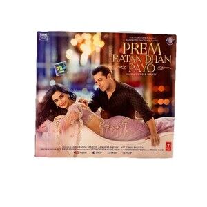 Prem Ratan Dhan Payo Hindi Bollywood movie Audio Cd Salman Khan